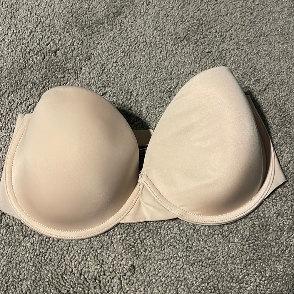 32DD Tan Strapless Bra